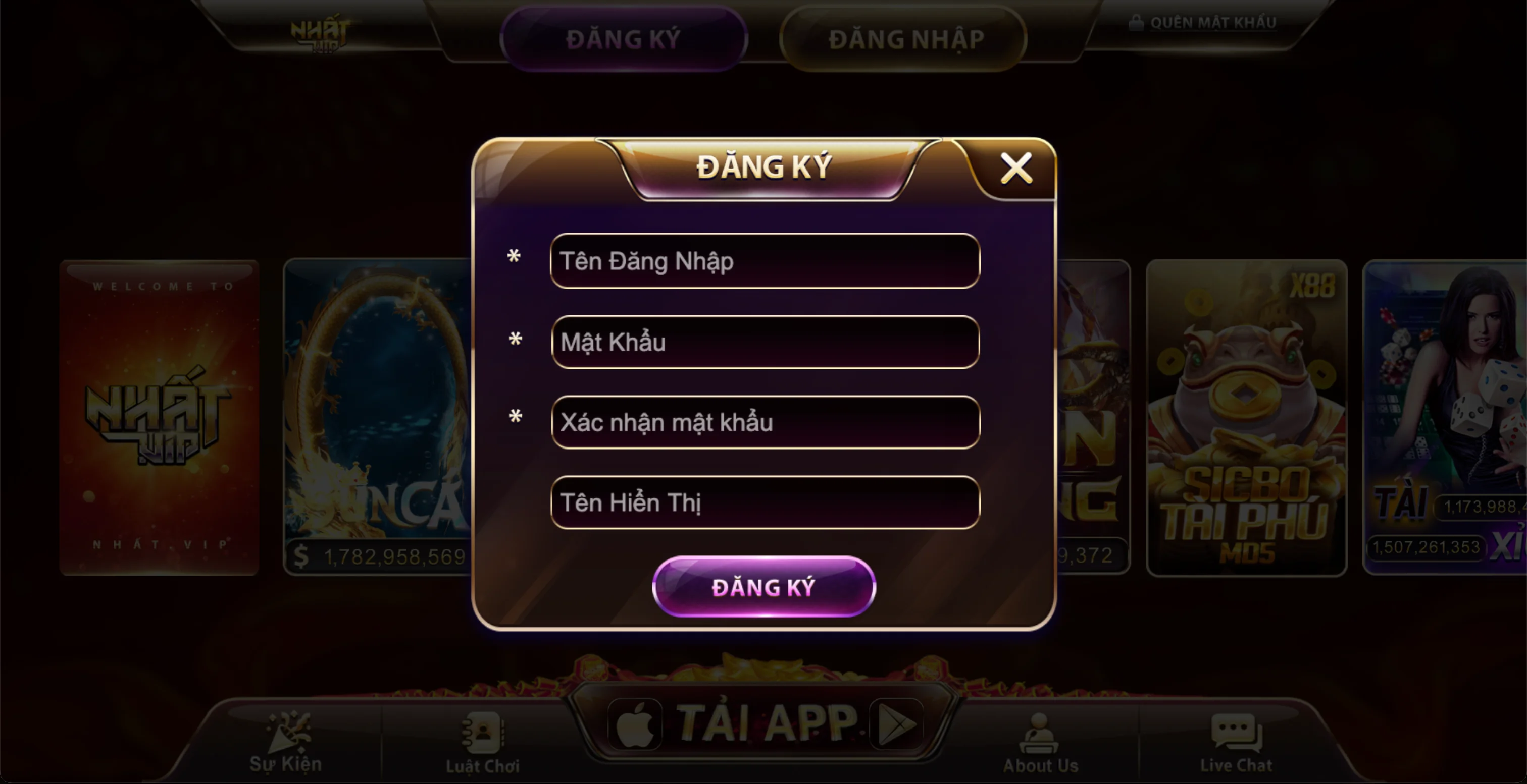 Hướng dẫn đăng ký Nhatvip cơ bản